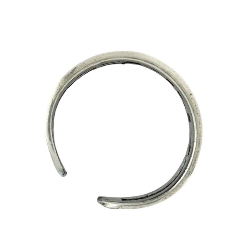 Chanel Wide Ring Metal Antique Silver #246870C72B - Picture 6 of 9